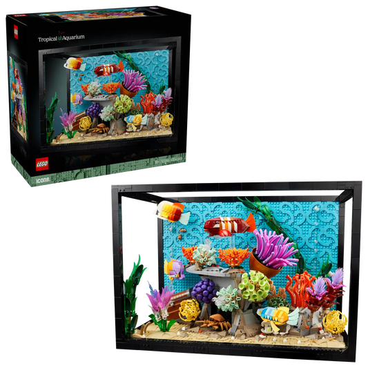 🐠✨ LEGO Tropical Aquarium — Magical Underwater World Build 🎄 XMAS OFFER! 🎁